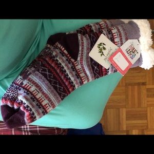 Muk Luk sock slippers